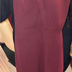 Speechless Deep Burgundy Dress